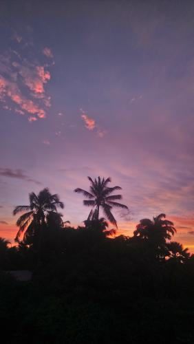 Sunset view from rooftop